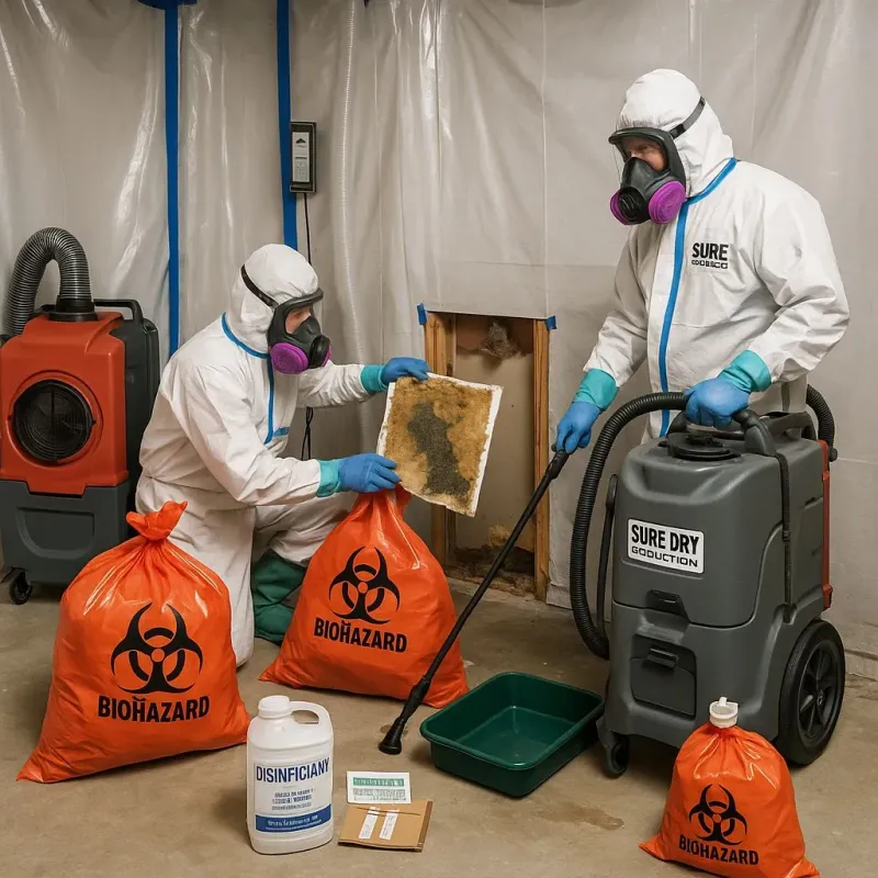 Contaminated Water Handling Protocols process in Riverton, IL