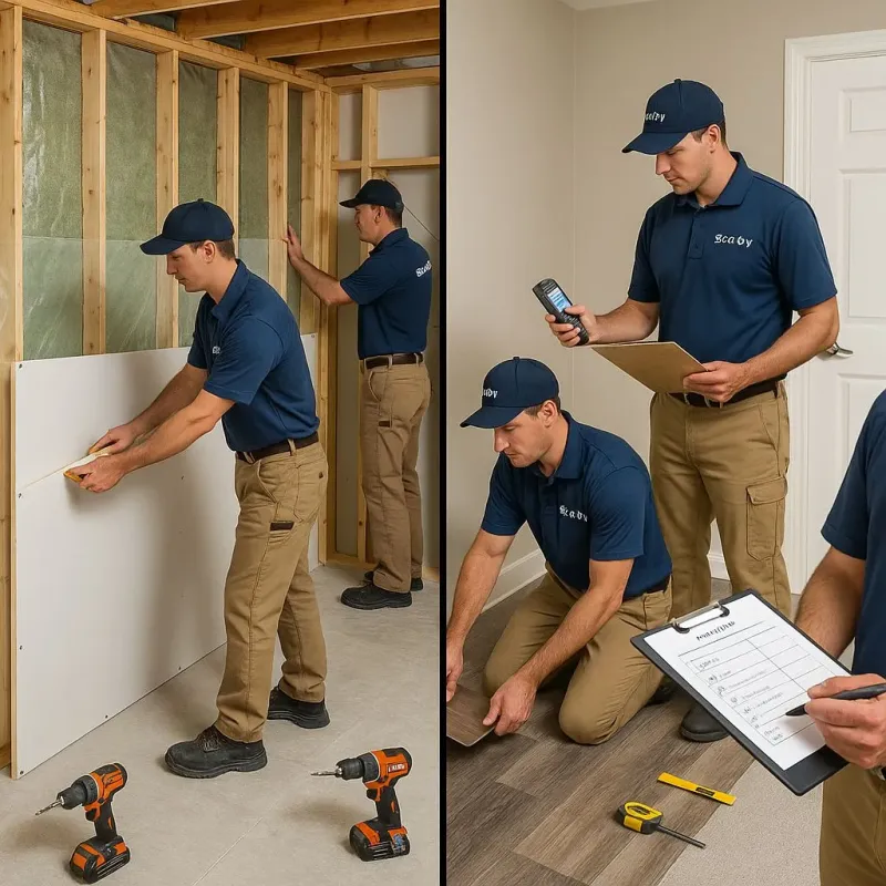 Repairs and Reconstruction process in Riverton, IL
